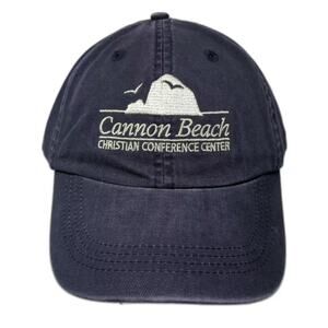 Alternative Cannon Beach Christian Conference Center Blue Hat Baseball Cap OS